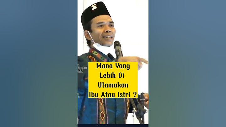 Mana Yang Lebih Diutamakan Ibu Atau Istri? #shorts #uas