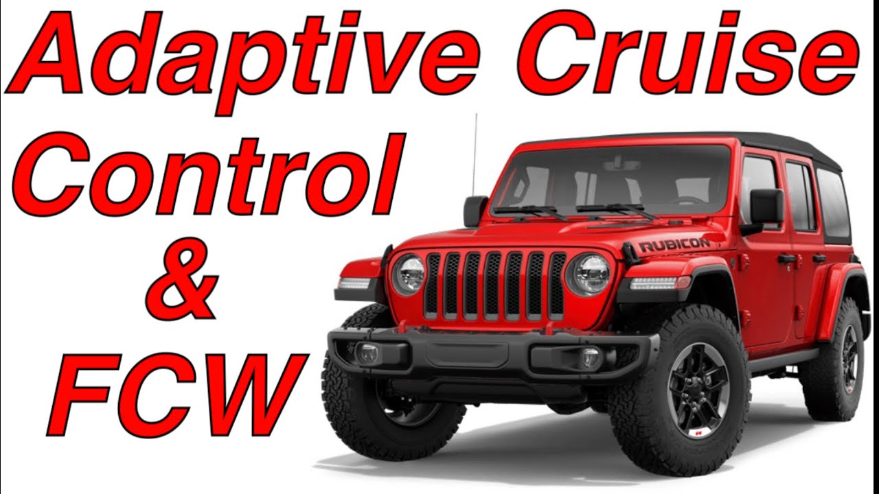 Testing Adaptive Cruise Control & Forward Collision Warning , Jeep Wrangler  Jeep Gladiator - YouTube