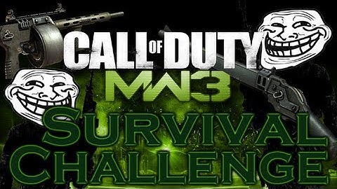 MW3 Survival Challenge - Shotguns Only w/ Vox & Freek Pt. 2