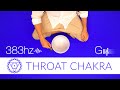 383hz | Crystal Singing Bowl for Truth & Communication | Throat Chakra 'G' Note | Meditation Music