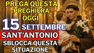 PRAYER TO SAINT ANTHONY FOR WORK, PROVIDENCE, AND PROTECTION