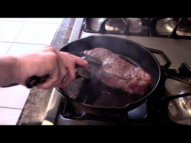 No Fail Pan-Seared Stove Top Steak (VIDEO) - West Via Midwest