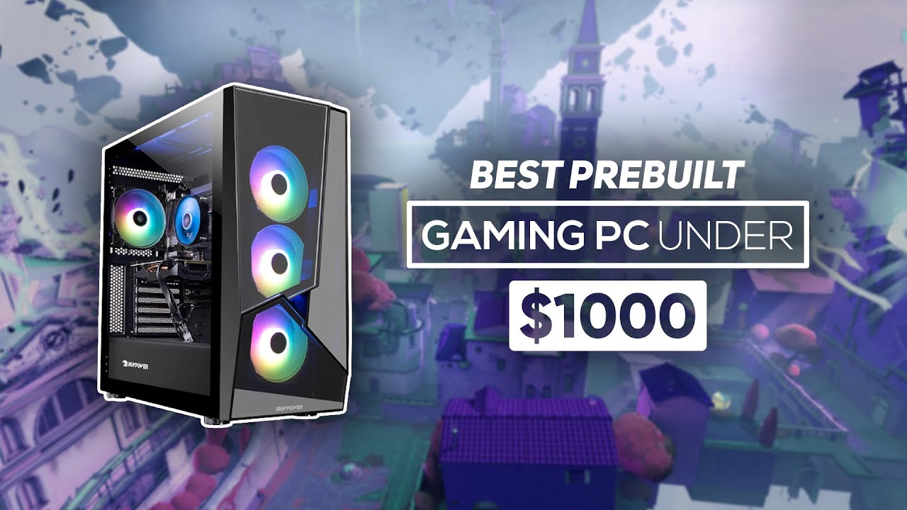 Prebuilt Gaming Under $1000 In 2022! - iBuyPower Pro SlateMR Review! - YouTube