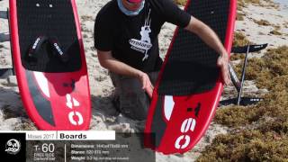 2017 Moses Hydrofoil lineup, review: Boards (video 3 of 3)