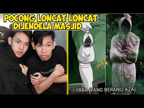 POCONG LONCAT LONCAT DI JENDELA MASJID!!?😯 - MJA (MALAM JUMATNYA ANDRA)