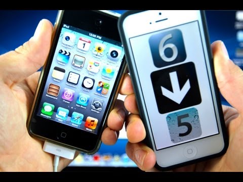 How To Downgrade iOS 6 to 5.1.1 iPhone 4/3Gs iPod 4G & iPad 2 - Mac & Windows + Jailbreak Untethered