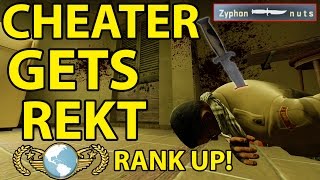 How a teamkill got me to Global - CSGO Hacker gets Owned