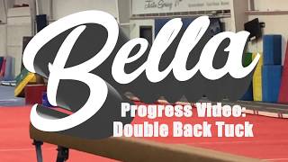 Double Back Tuck Skills Progress | Bella Lim | 9 Years Old