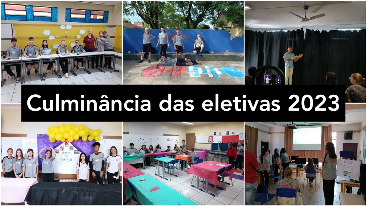Culminância das eletivas 2023 - Colégio Estadual Antônio Maximiliano ...