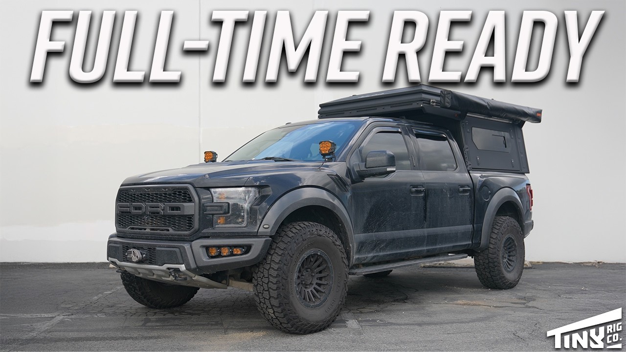 Ford Raptor Setup Building a Full-Time Overland Rig | Ford Raptor & Alu-Cab ModCAP - YouTube