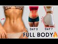 15 Min Everyday FULL BODY Hourglass Workout / ABS + BOOTY/ Follow-Along