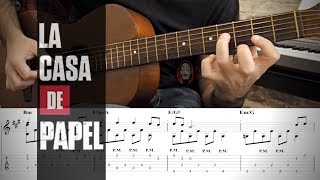 LA CASA DE PAPEL - My Life Is Going On - Fingerstyle Guitar + TABS chords