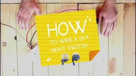 How To Wire A Day Night Switch With Livecopper