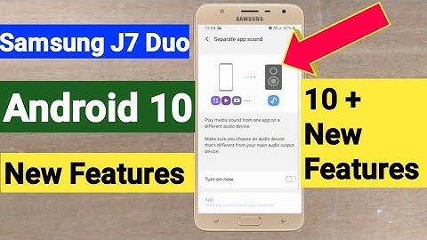 Samsung J7 Duo Android 10 Update New Features | 10+ Hidden Features | OneUI 2.0