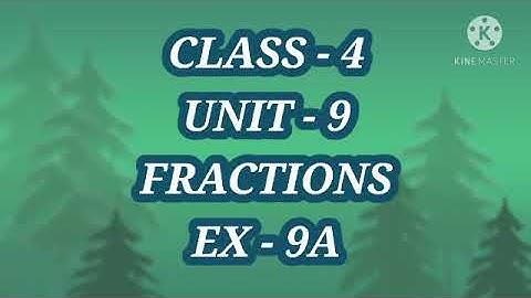 Class4 Unit9 Ex-9A