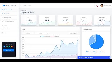 Angular 17 Bootstrap Admin Dashboard Free Theme