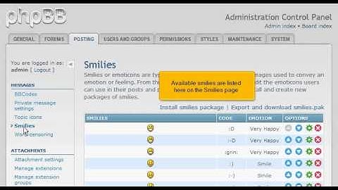 Tutorial: How to mange smilies in phpBB | LayerOnline Web Hosting