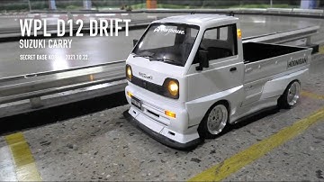 2021.10.22. WPL D12 Kei Truck Suzuki Carry Drift