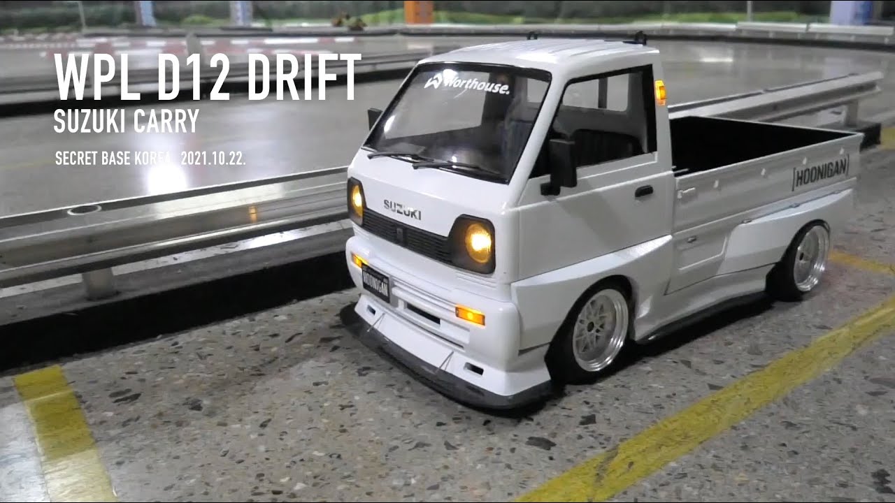 2021.10.22. WPL D12 Kei Truck Suzuki Carry Drift