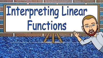 Interpreting Linear Functions