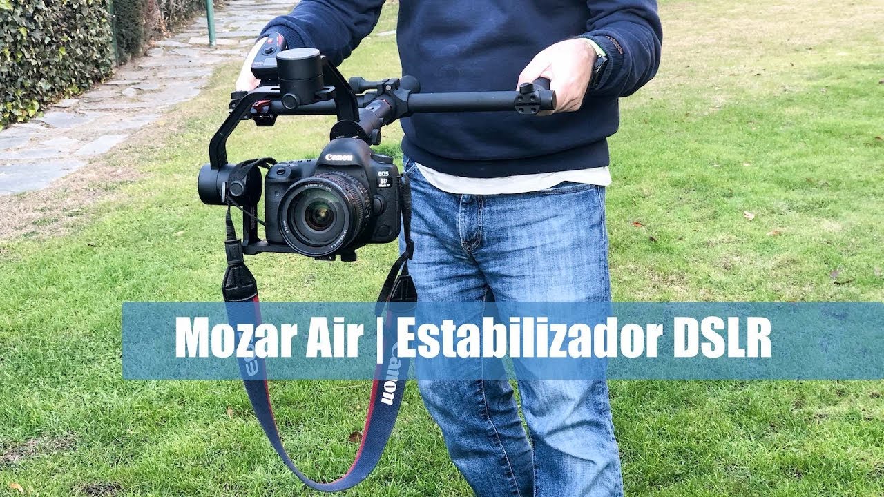 Minimizar Walter Cunningham Presa Estabilizador DSLR Moza Air Análisis y Pruebas con Canon 5D Mark IV -  YouTube