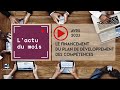 Apprentissage et formation professionnelle  lactu du mois  le financement du pdc  avril 2023