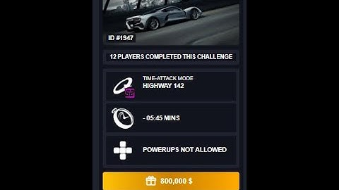 NFS World (NRZ) - HIGHWAY 142 - 05:43.060 - MCLAREN P1