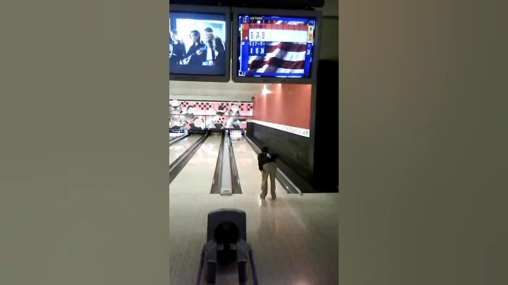 Nate Bowling a Strike in Canon City