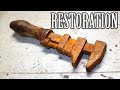 Restoring Antique Monkey Wrench - Tool restoration