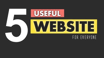 Top 5 Most Useful Websites On the Internet | Every Smartphone Computer & Internet User Must Know