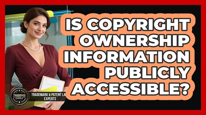Is Copyright Ownership Information Publicly Accessible?