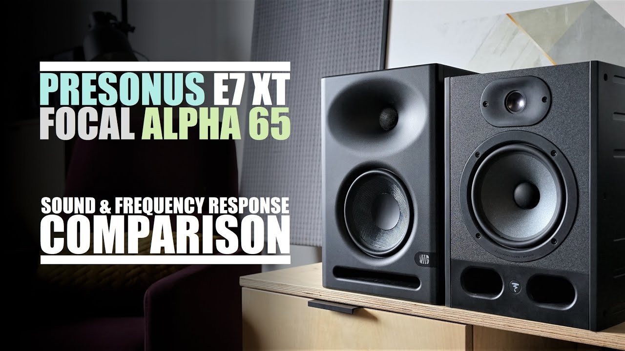 PreSonus Eris E7 XT vs Yamaha HS7 