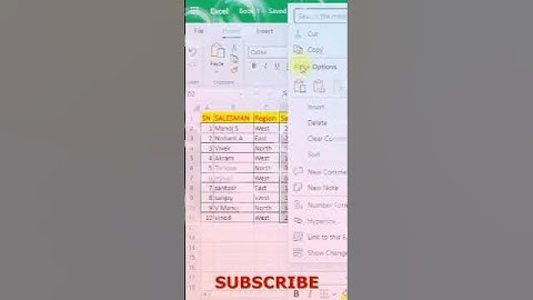 Excel New Shortcut Key | Ctrl Shift V | #Shorts