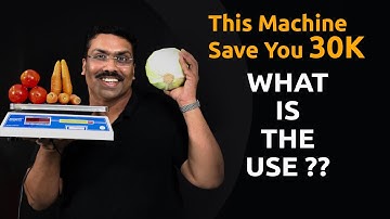 Weighing Machine for Supermarket Grocery kirana mini Mart- Hindi video