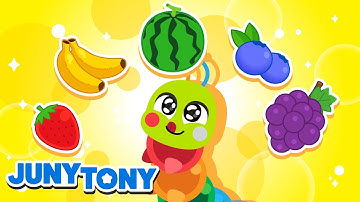 Hungry Rainbow Caterpillar 🌈 | Don’t Eat All the Colors! | Kids Songs & Nursery Rhymes | JunyTony