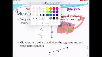 1.2 Measuring Segments Part 1