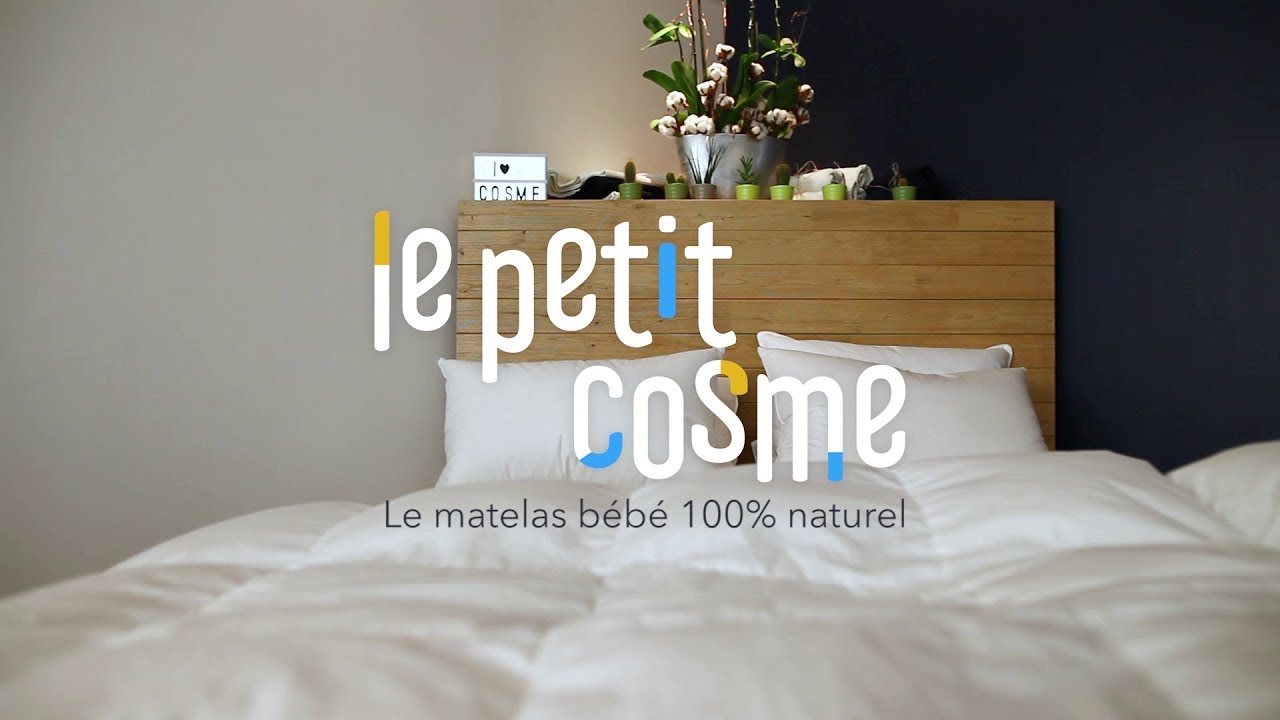 Matelas bébé naturel - Le Petit Cosme Taille 60 x 120 cm