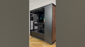 Fractal Design North. Clean and elegant PC case. With the 7600x and 7900XT this PC also performs