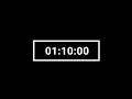 1 Hour 10 Minutes (70 Minutes) Silent Timer ⏰ | Soft Ending Alarm | Focus, Study, Work