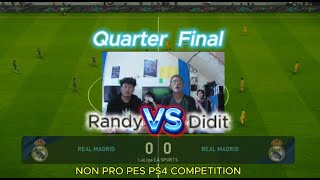 The Quarter Final !! Babak 8 Besar,Turnamen PES PS4 NON-PRO, ARA Playstation Surabaya