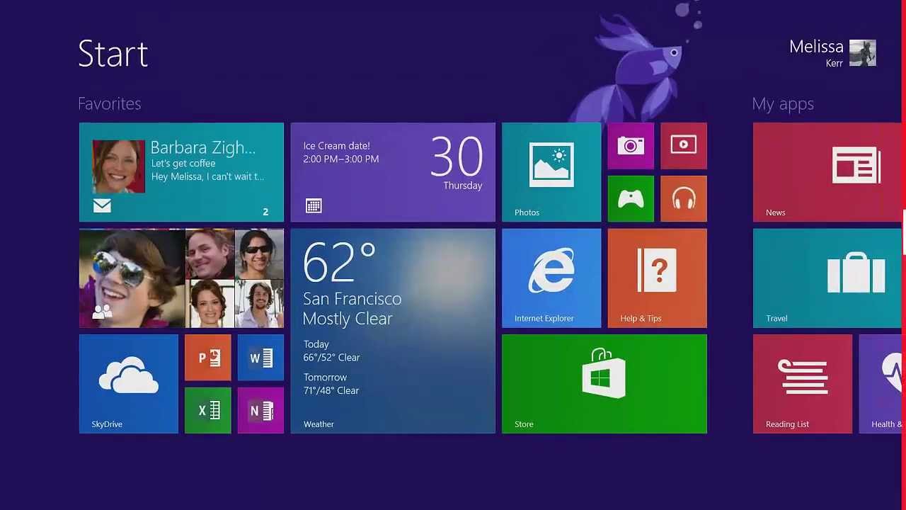 tampilan windows 8.1 - YouTube