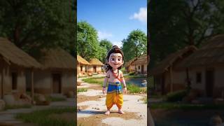 "नन्हे राम जी का प्यारा रूप 😍✨ | Cute Ram Ji 3D Animation | #Shorts"Hashtags: #RamJi #RamBhakt