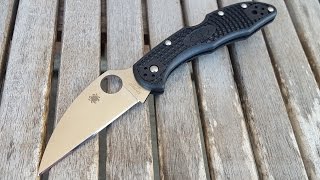 Spyderco Delica 4 Wharncliffe Review: Premium, Xacto EDC