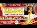 LIVE: Quiapo Church Filipino Online Mass Today • 19 November 2025 • WEDNESDAY