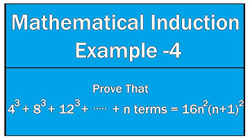 Mathematical Induction Example - 4 / Polynomials / Maths Algebra