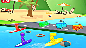 Shape shifting 🚜🚁🚦🚴🚕 All levels Gameplay walkthrough Android, iOS |level 222|#game #shorts #shape