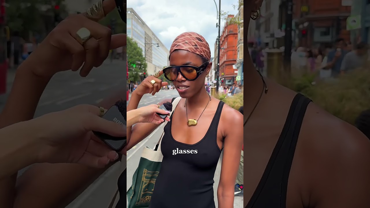 Runway model summer London outfit ☀️🧡 