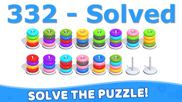 Color Hoop Stack - Level 332