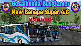 New BANEPA SUPER skin for bussid!!kathmandu-Birganj!!#Nepali_Bussid_Player❤️??