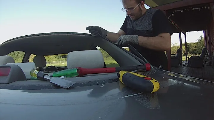 DIY Windshield/Rear Glass Replacement - save money!